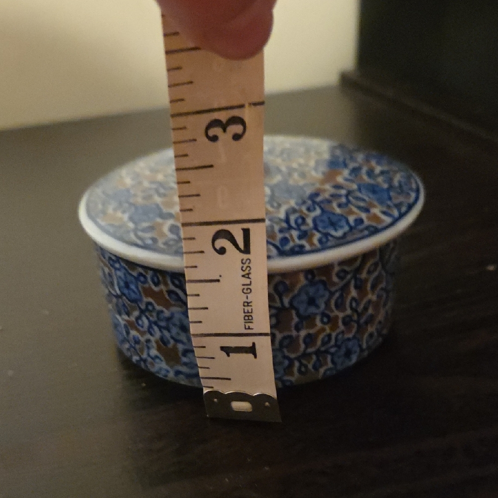 Floral Patterned Decorative Box - Picture 7 of 7